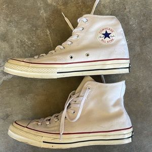 White high top converse
